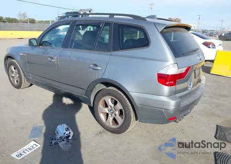 2008 BMW X3 3.0Si z USA, uszkodzony, nr VIN WBXPC93478WJ20186